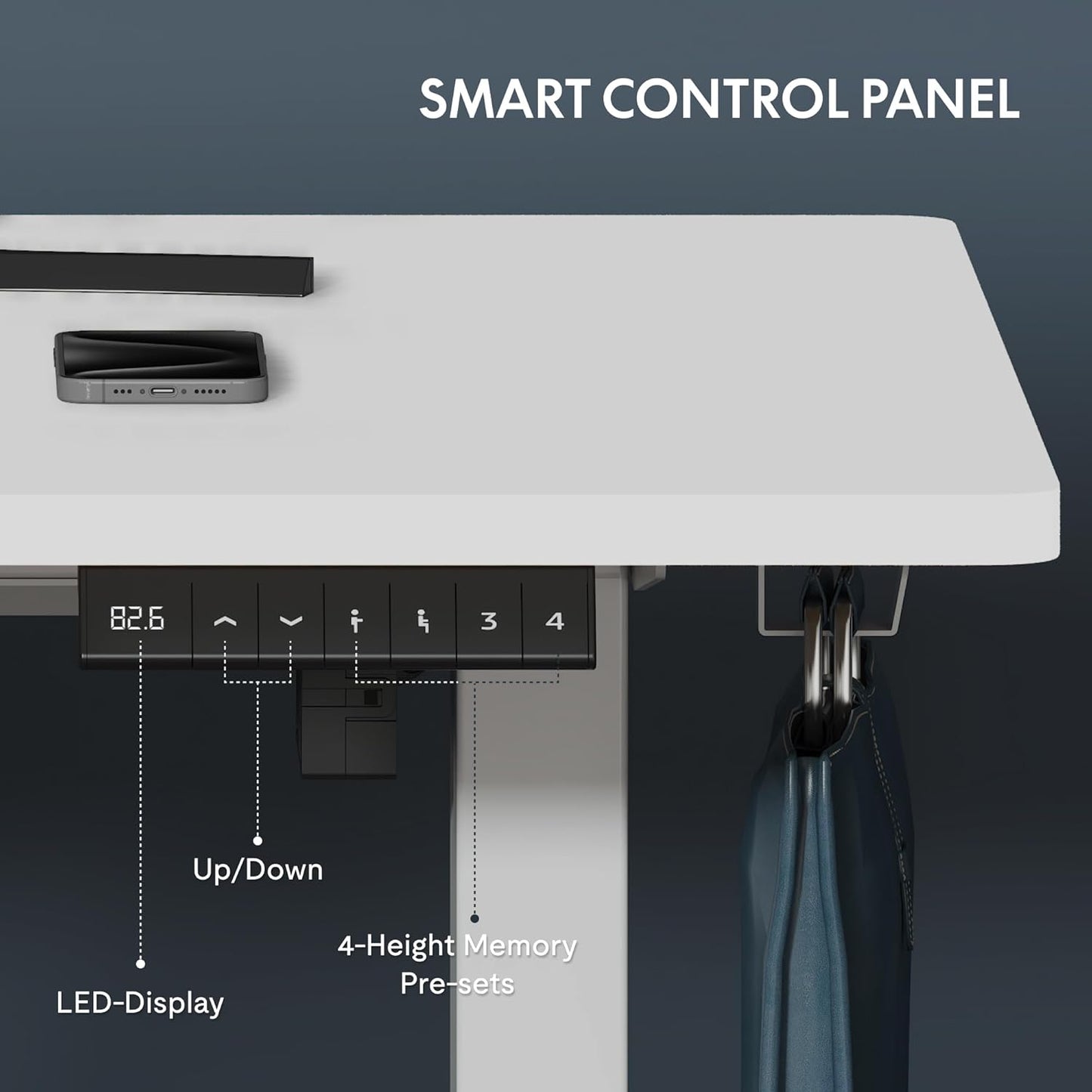 One-Piece Electric Standing Desk