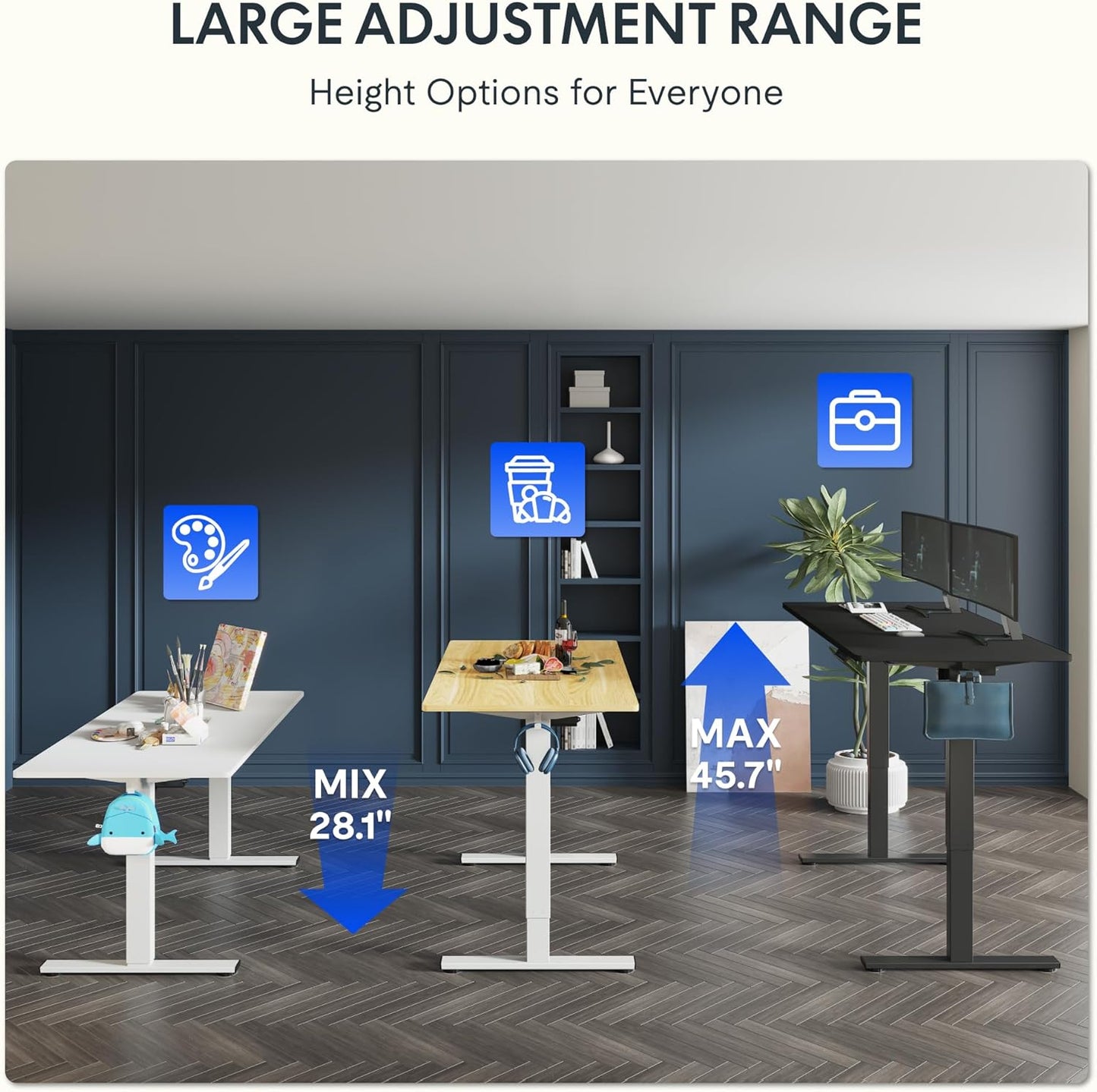 One-Piece Electric Standing Desk