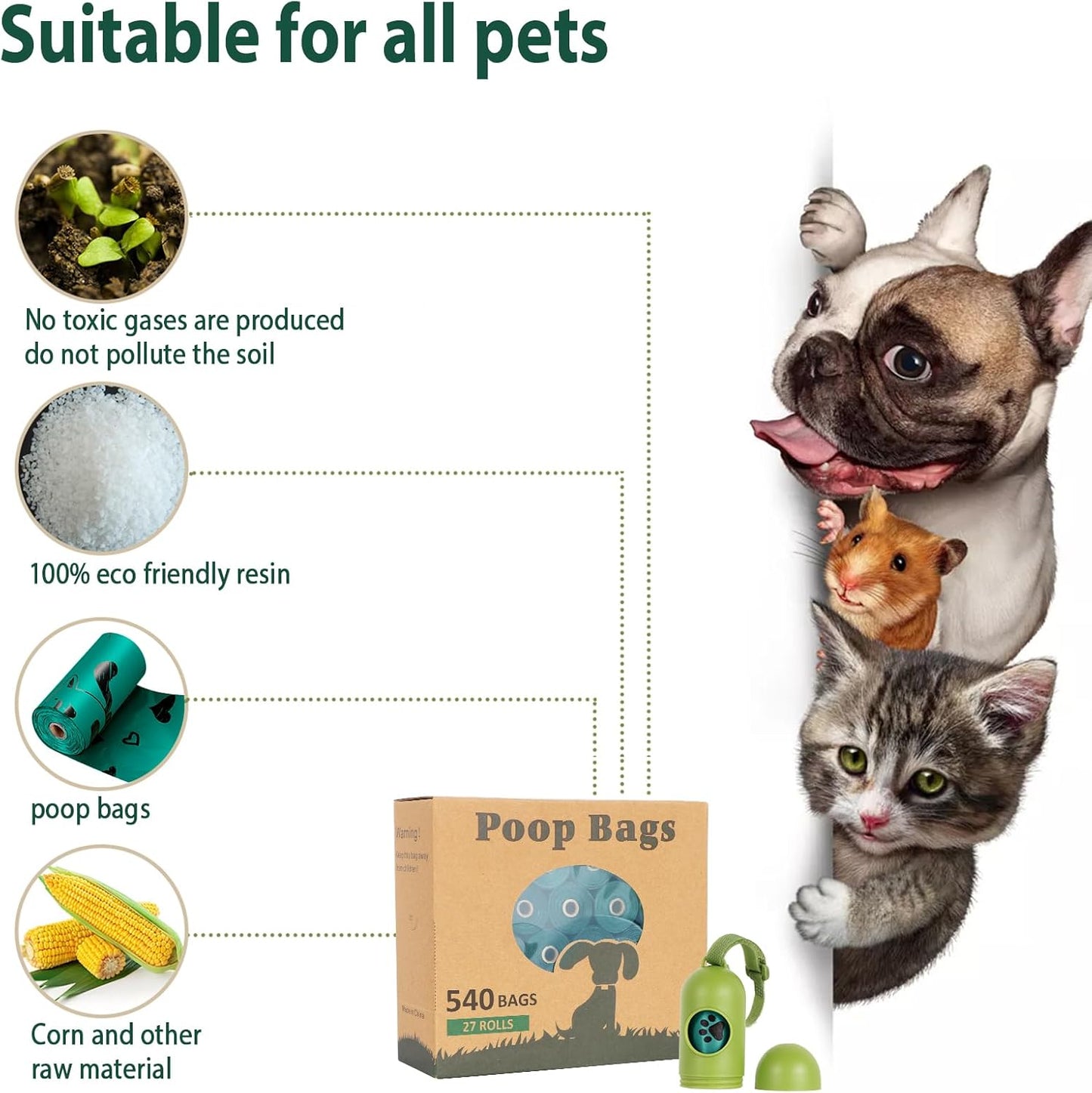 Dog Poop Bag Rolls