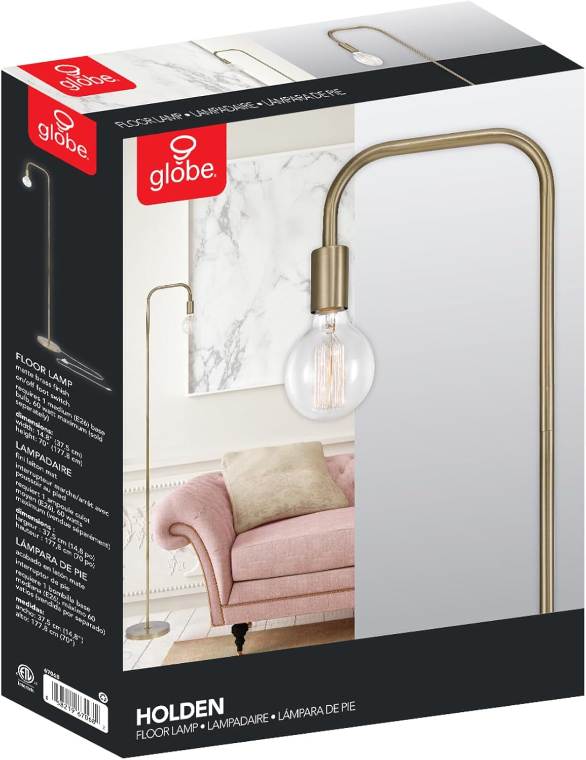 Electric Holden 70" Floor Lamp