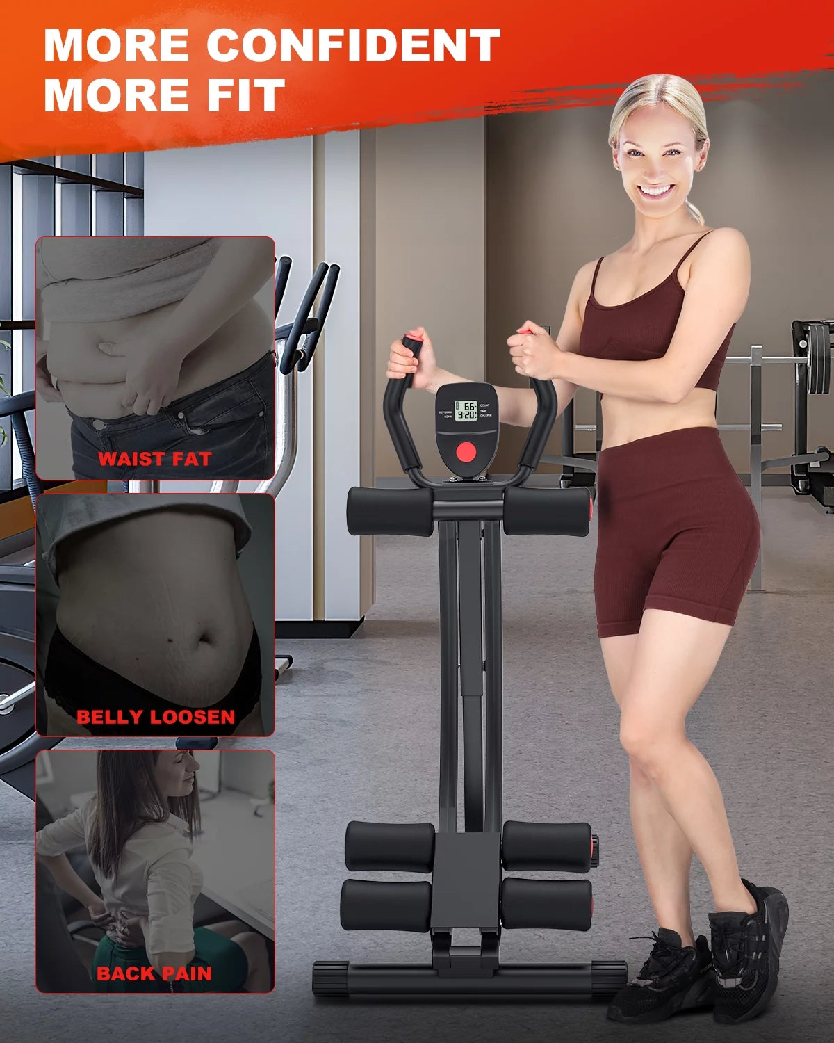 Foldable Ab Machine For Home