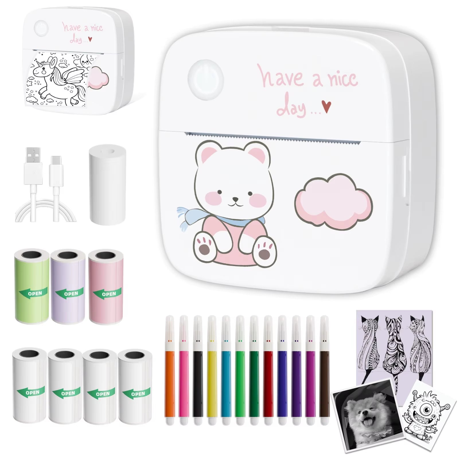 Thermal Inkless B2 Mini Printer