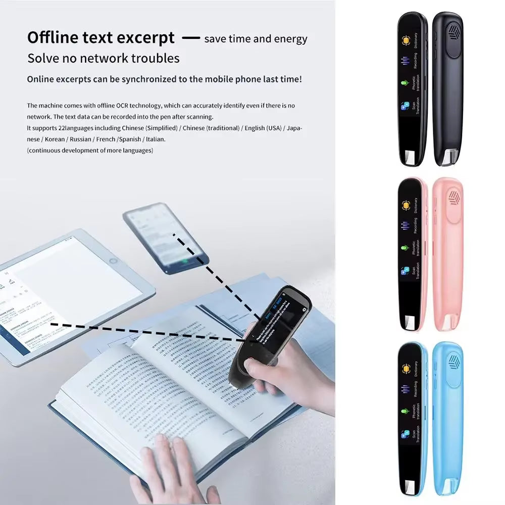 Portable Voice Translator Scanner Pen