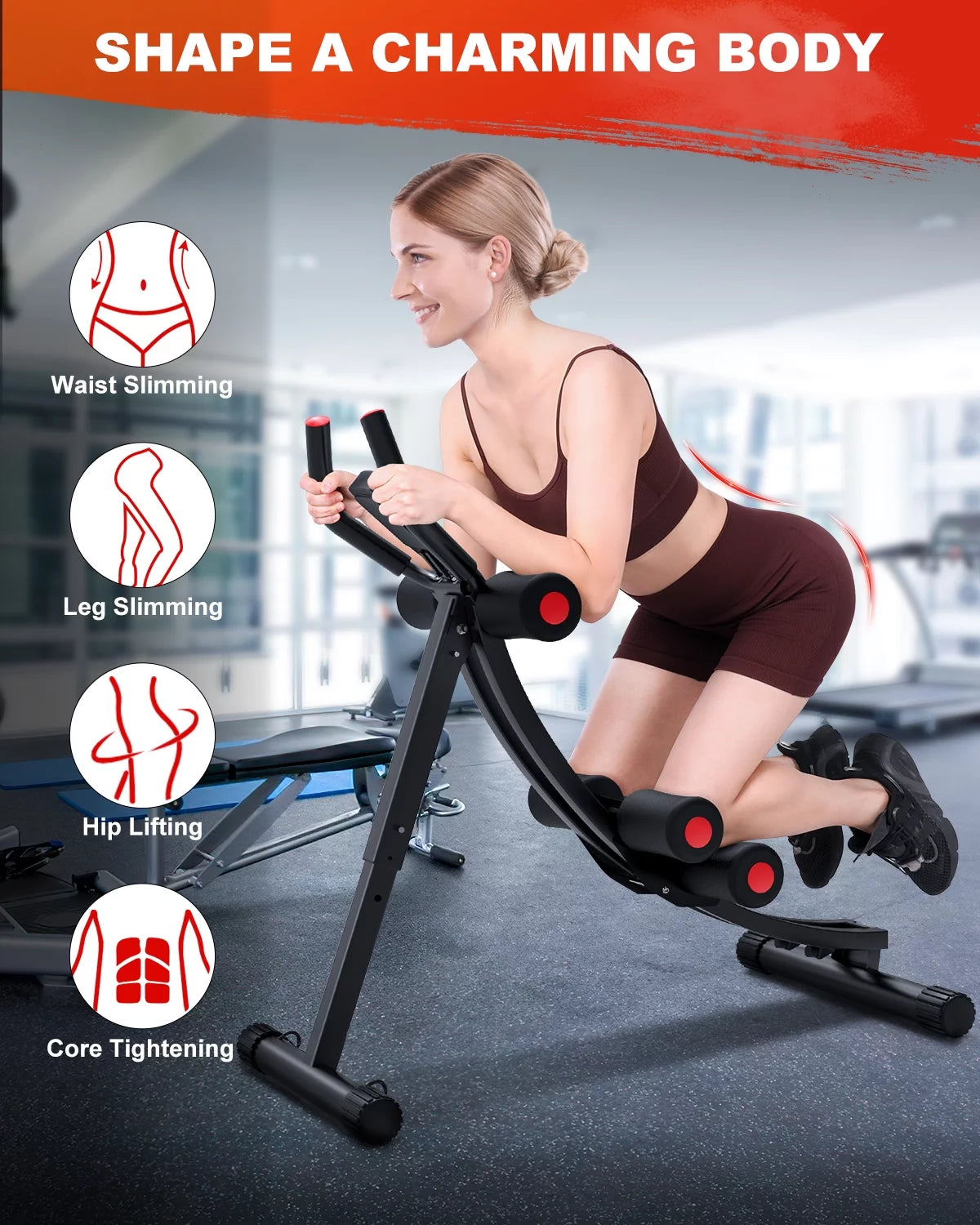 Foldable Ab Machine For Home