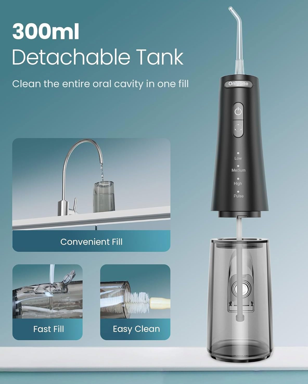 300ML Portable Oral Irrigator for Teeth