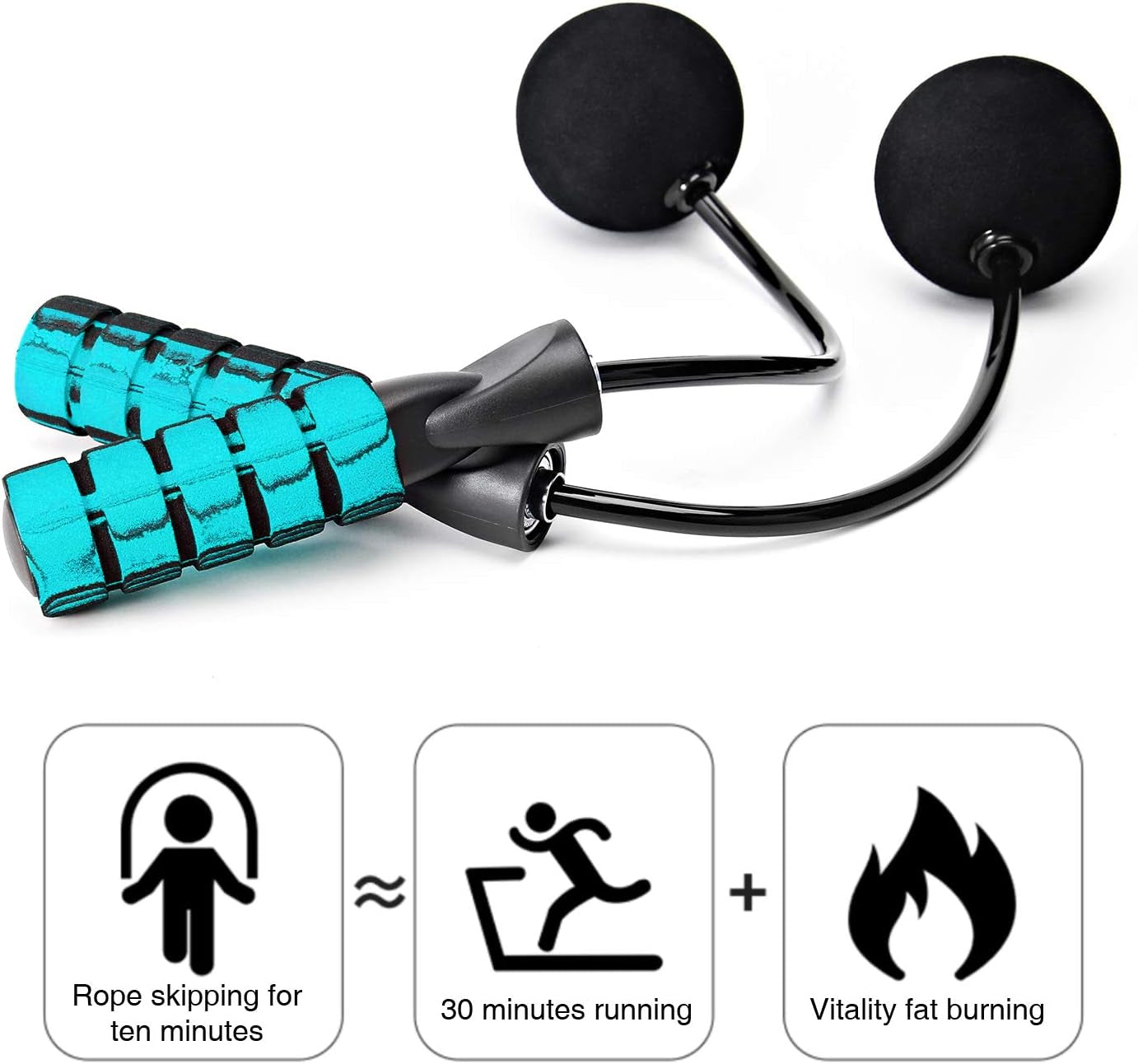 Tangle-Free Rapid Speed Cordless Jump Rope