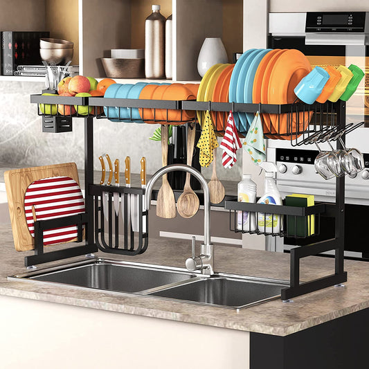 Stainless Steel Over Sink Dish Drying Rack