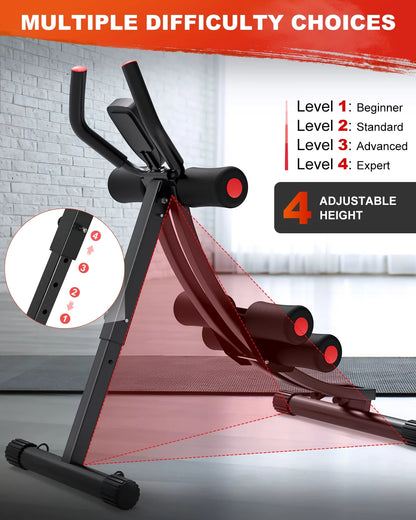 Foldable Ab Machine For Home