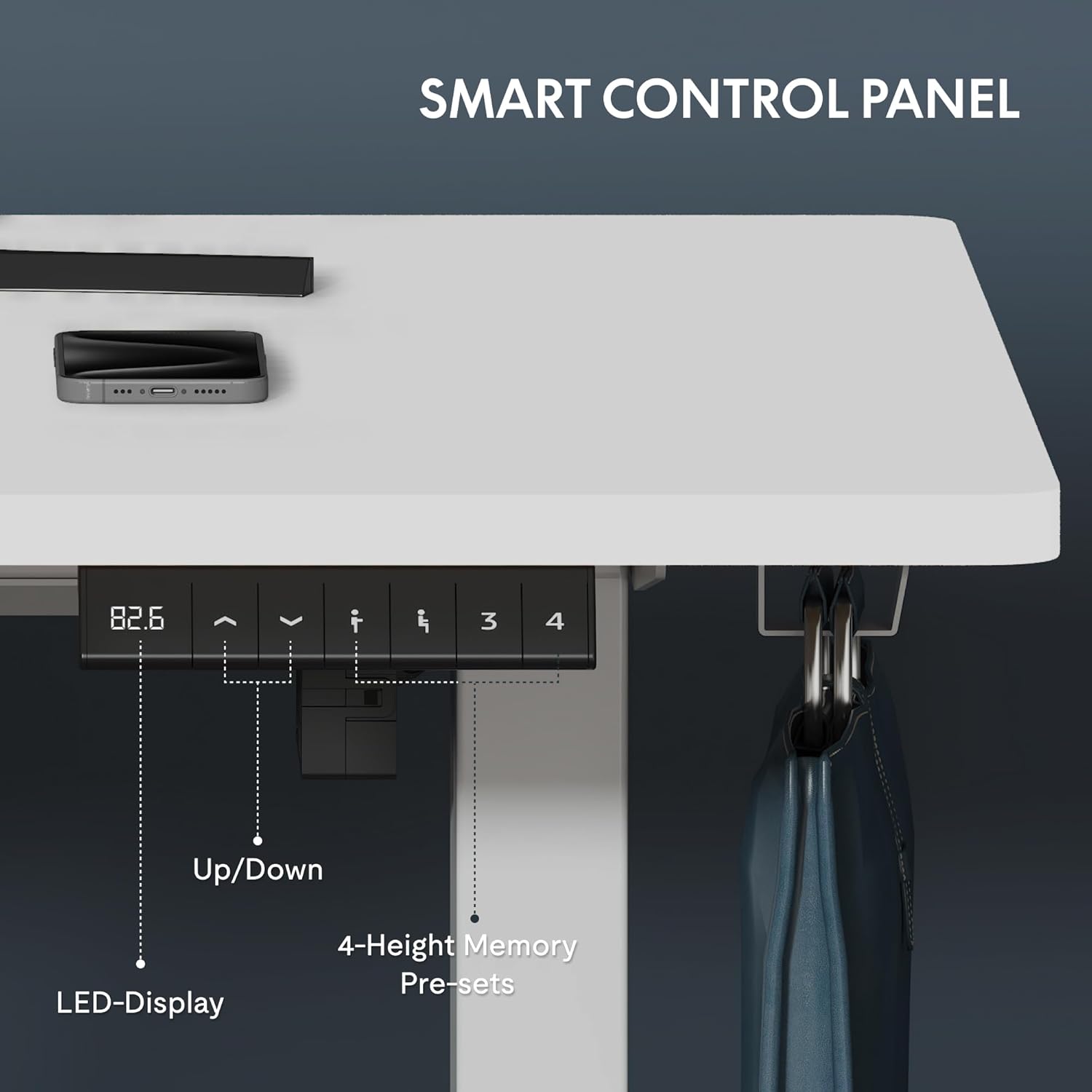 One-Piece Electric Standing Desk