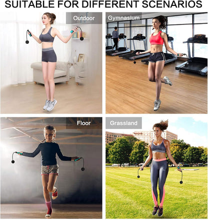 Tangle-Free Rapid Speed Cordless Jump Rope