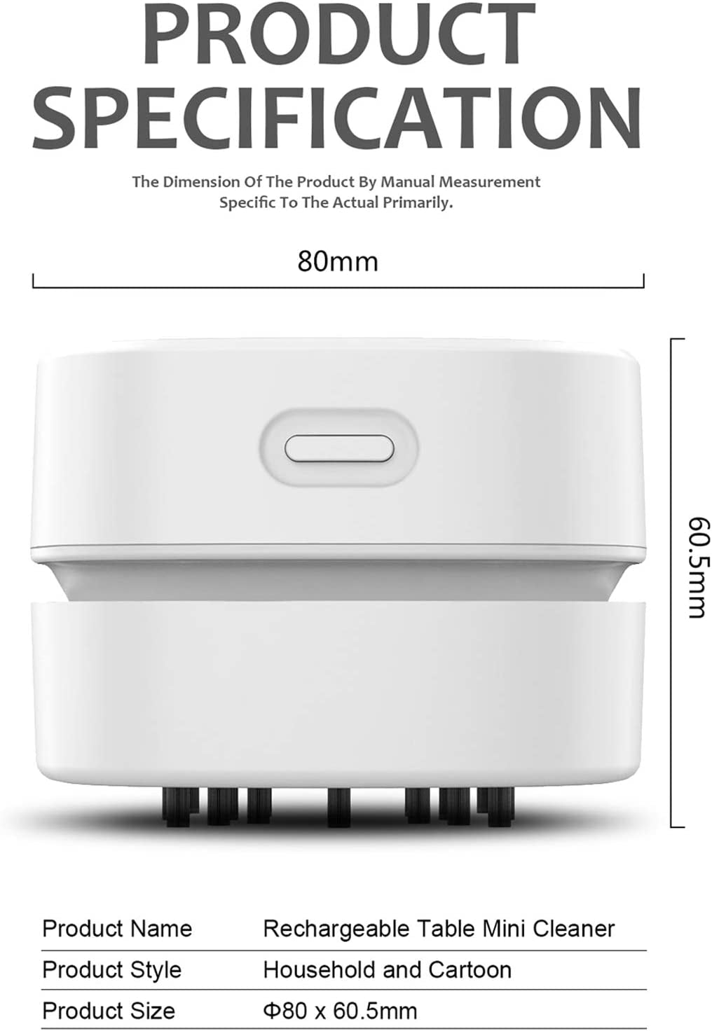 Mini Desktop Vacuum Cleaner