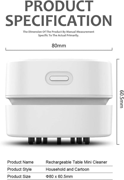 Mini Desktop Vacuum Cleaner