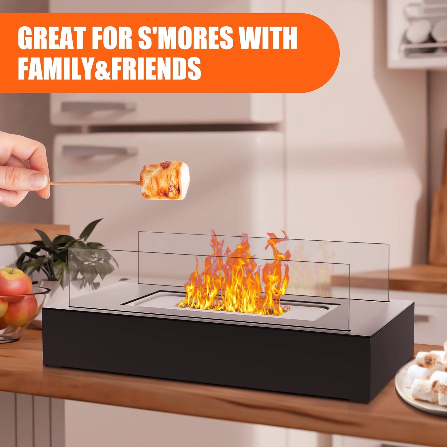 Portable Tabletop Fire Pit 