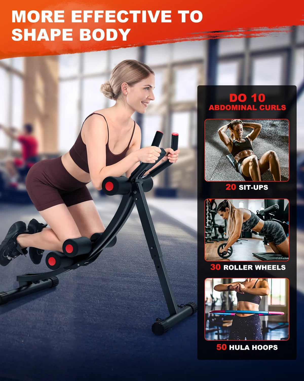 Foldable Ab Machine For Home