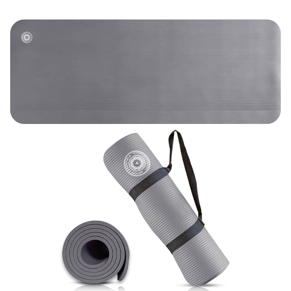 Lightweight Yoga Mat with Carry Strap