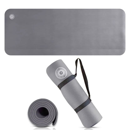 Lightweight Yoga Mat with Carry Strap