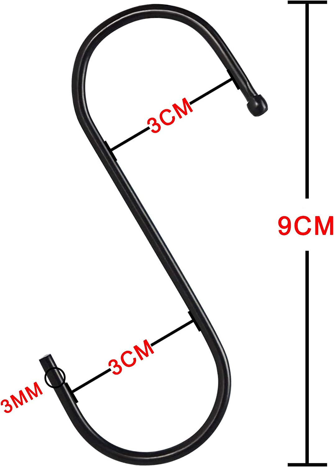 3.5 Inch Heavy Duty S Hooks