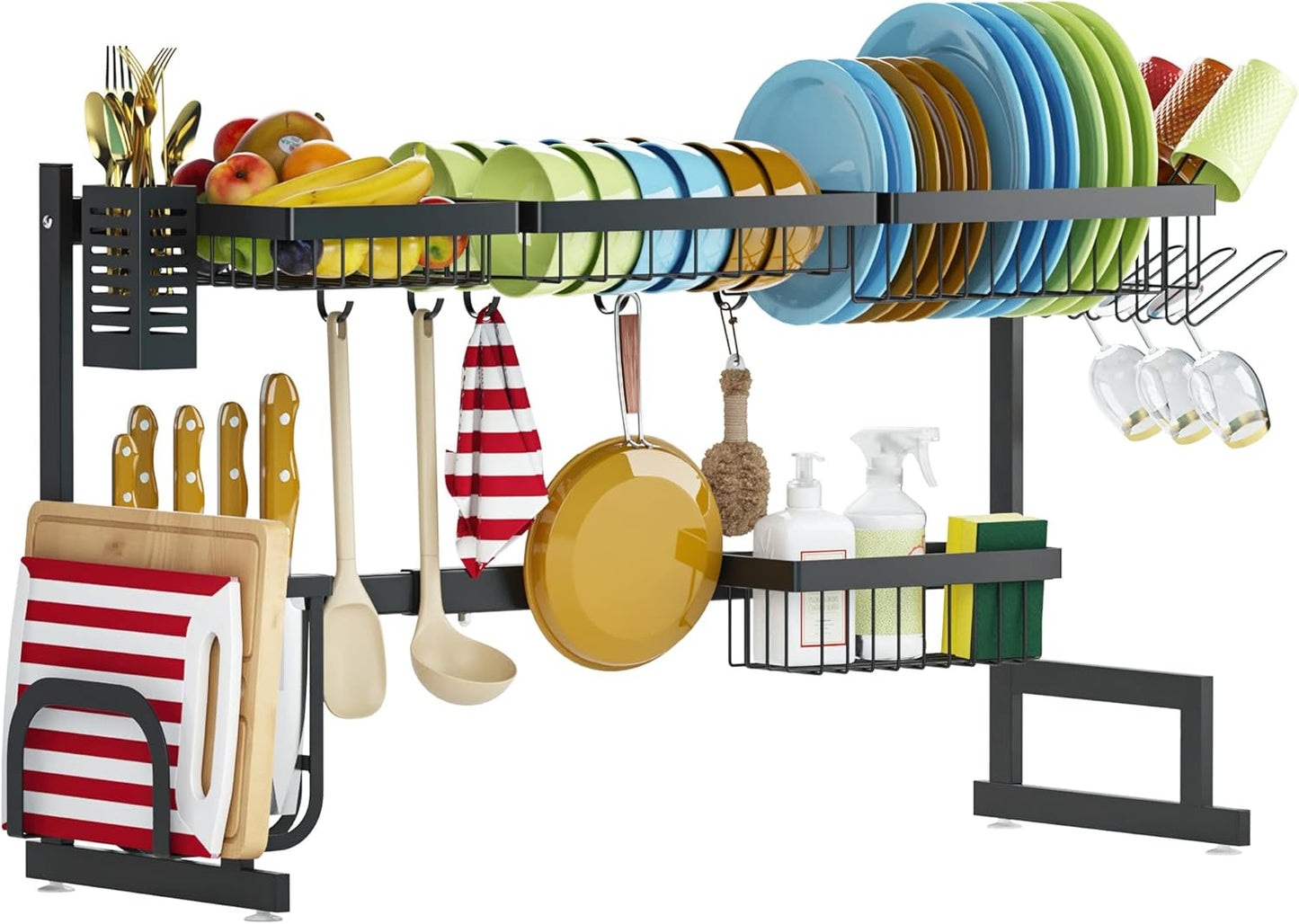 Stainless Steel Over Sink Dish Drying Rack