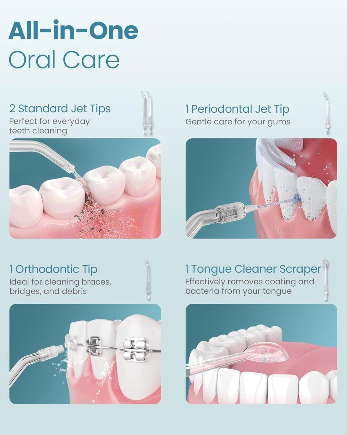 300ML Portable Oral Irrigator for Teeth