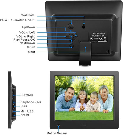  8 Inch Digital Picture Frame