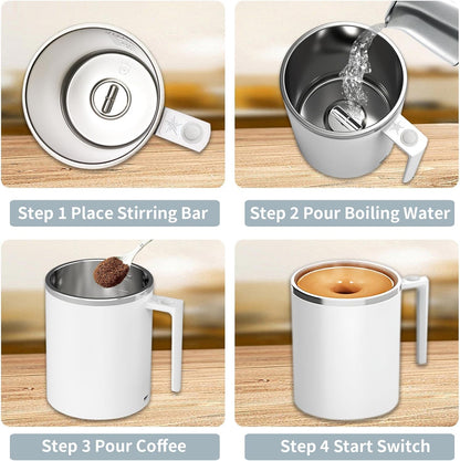 12.2 Oz Self Stirring Coffee Mug
