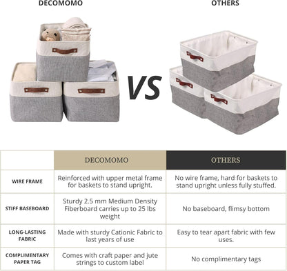Fabric Closet Organizers and Storage Bins