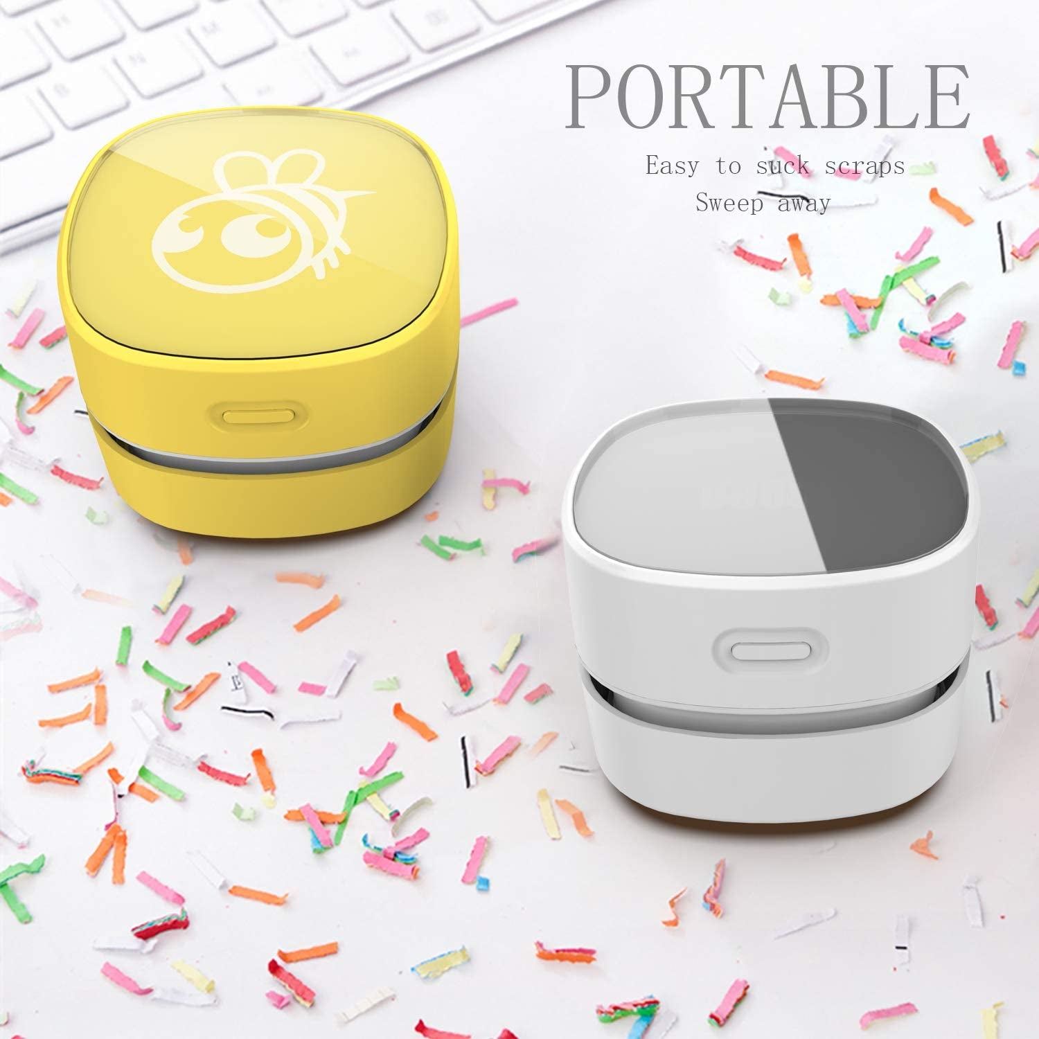 Mini Desktop Vacuum Cleaner