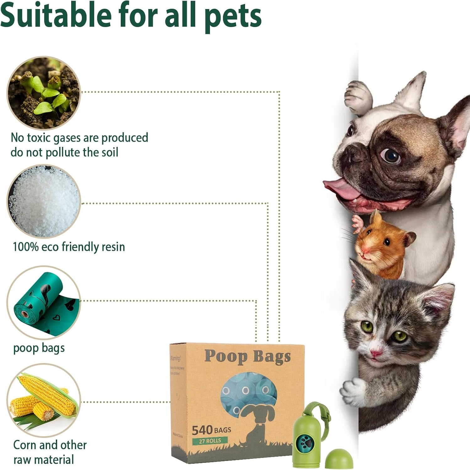 Dog Poop Bag Rolls 